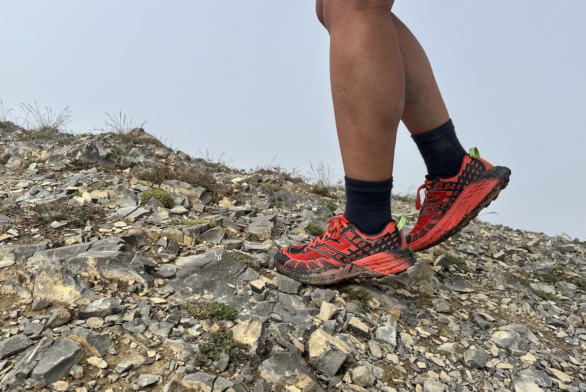 hoka speedgoat 2 stability closeup 