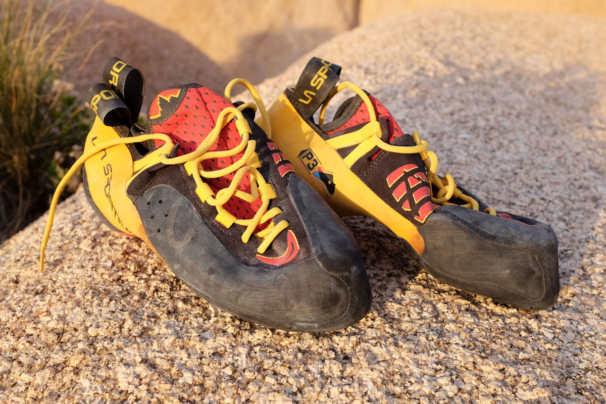 Climbing Shoes toe rubber